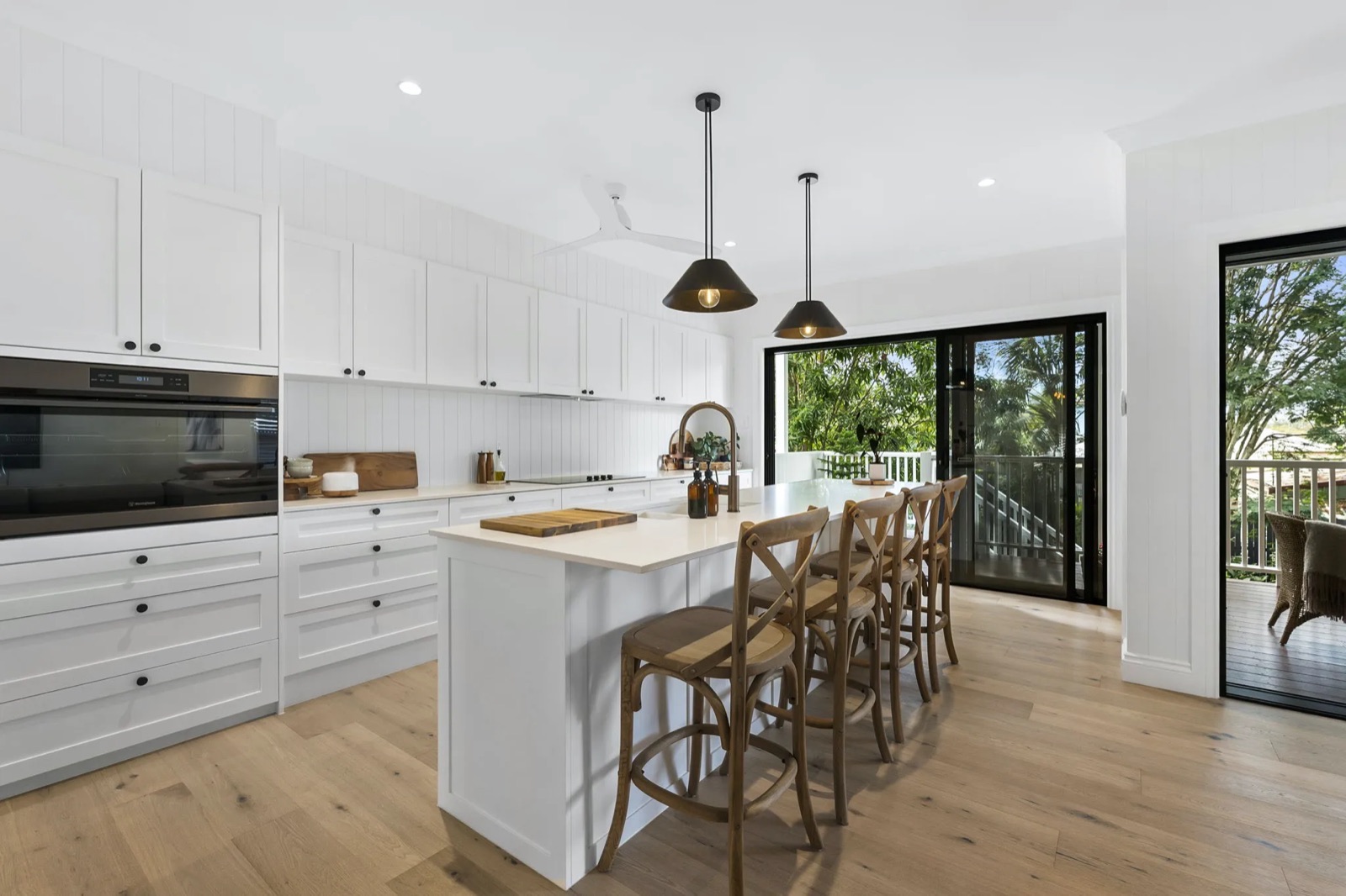 The finished kitchen at Raymond St, Shorncliffe